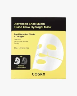 Advanced Snail Mucin Glass Glow Hydrogel Mask 3 x 34 g