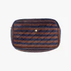 Beauty Bag Blues & Stripe Large