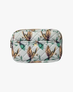 Beauty Bag Large Natural Hummingbird