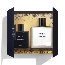 CHANEL Bleu De Chanel Case Parfum 50 Ml And 3-in-1 Moisturizer 90 Ml - Fredrik & Louisa