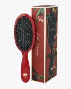 Hair Brush Medium Red Poppy