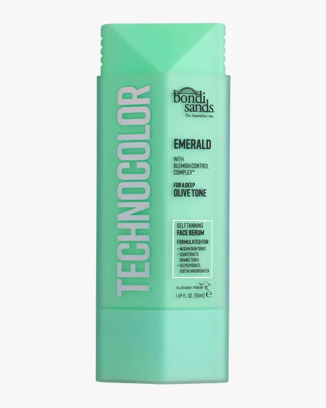 Technocolor Self Tanning Face Serum Emerald 50 ml