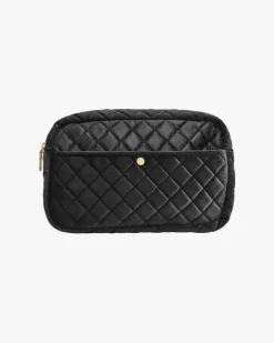 Velvet Beauty Bag Large Black