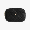 Velvet Beauty Bag Medium Black