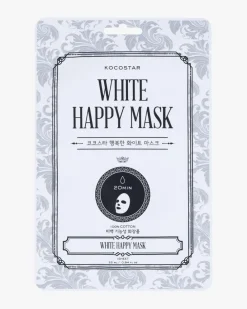 White Happy Mask