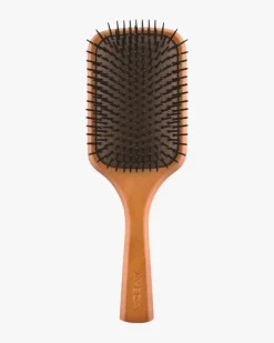 wooden paddle brush